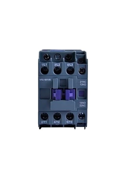 Kontaktör 7.5kw Ac3 18A 3p+1no+1nc Coil 230VAC