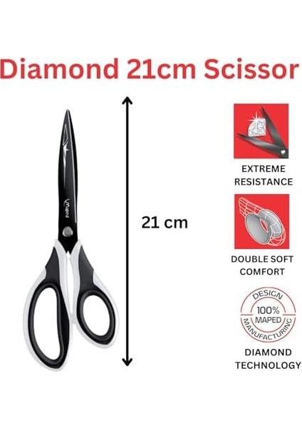 Diamond Asimetrik Makas 21 cm 697910