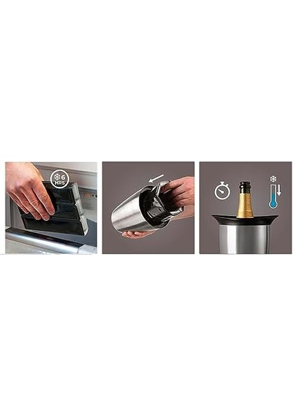 Vin - 3647360 Aktif Şampanya Soğutucu Zarif Paslanmaz Çelik fiyatları