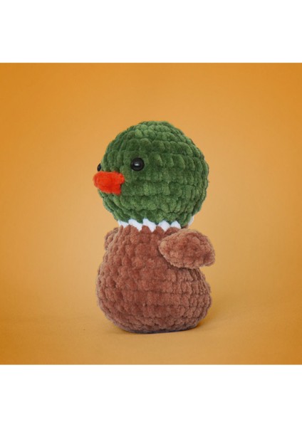Amigurumi Ördek Tığ Kiti, Amigurumi Örgü Seti Tığ Işi Örgü Oyuncak 1 Adet modelleri