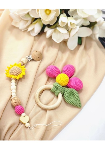 Elite Amigurumi Fuşya Ari Set 1 Adet