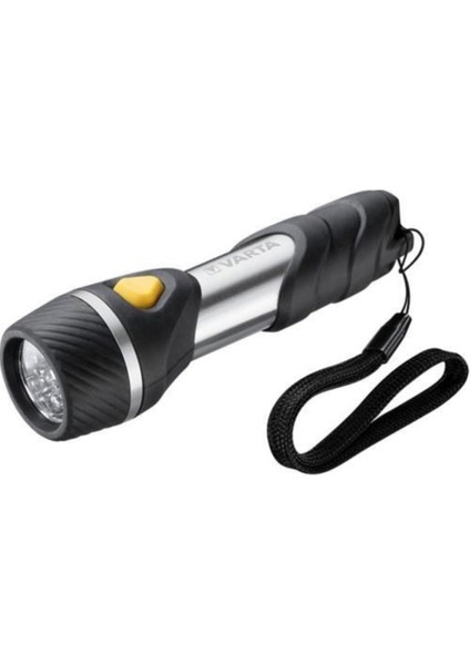 Day Light Multi LED F10 Taschenlampe Mit 5 Leds (Inkl. 1xaa Longlife Power Batterie, Ideal Für Haushalt, Camping, Angeln, Garage, Notfall, Stromausfall, Outdoor)