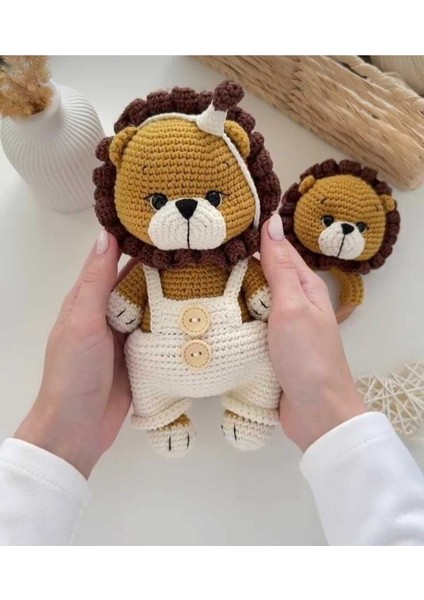 Elite Amigurumi Aslan Max Tek 1 Adet