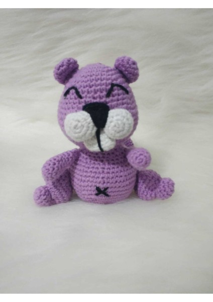 Maskot Köstebek Amigurumi Organik Oyuncak 1 Adet