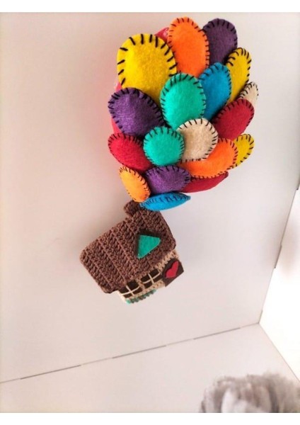 Elite Carl ve Ellie Amigurumi Organik Oyuncak 1 Adet