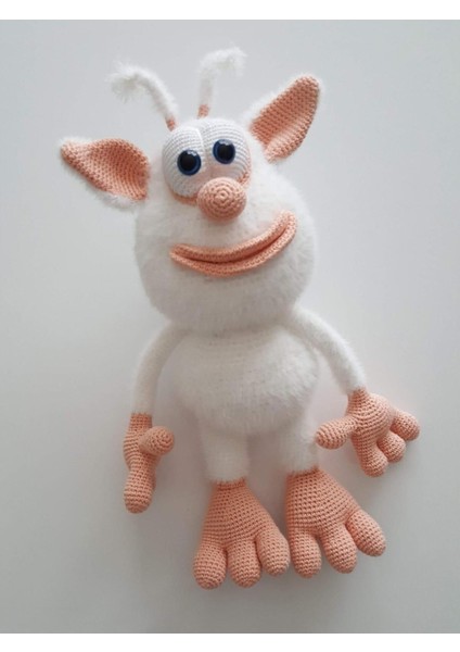 Booba Kar Canavarı Amigurumi Organik Oyuncak 1 Adet