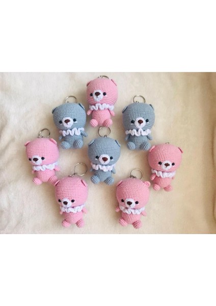 Elite Amigurumi Ayıcık Anahtarlık (Adet Fiyatıdır) 1 Adet