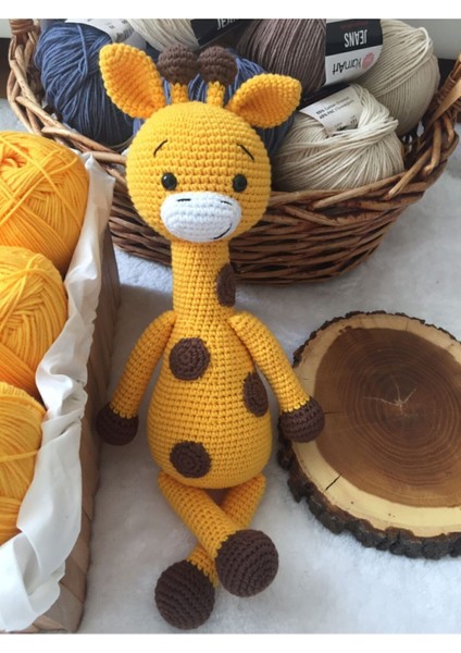 Amigurumi Sevimli Zürafa 1 Adet