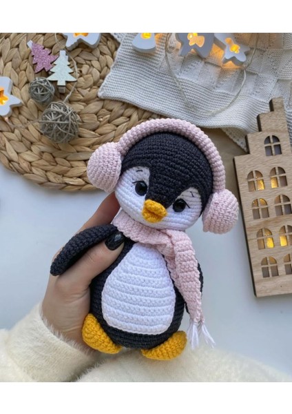 Elite Amigurumi Penguen 1 Adet