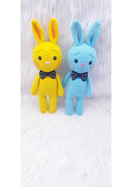 23CM 2li Amigurumi Tavşan Doğum Günü Hediyesi Bebek Hediyelik Çocuk Hediyelik Karne Hediyesi 1 Adet fiyatları