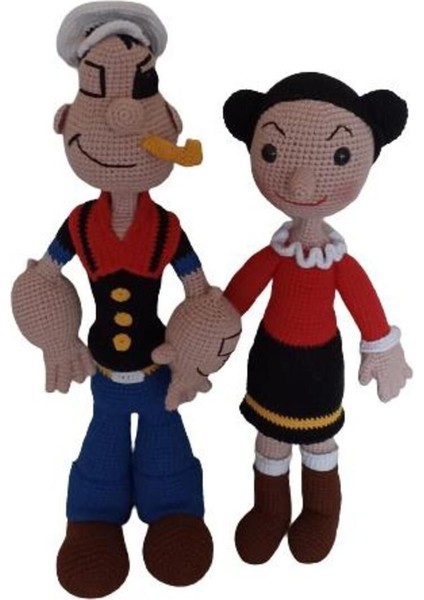 Temel Reis - Safinaz Amigurumi Organik Oyuncak 1 Adet