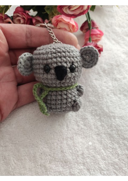 Elite Amigurumi Oyuncak Anahtarlık Hediyelik 1 Adet (Koala-6 Cm) 1 Adet