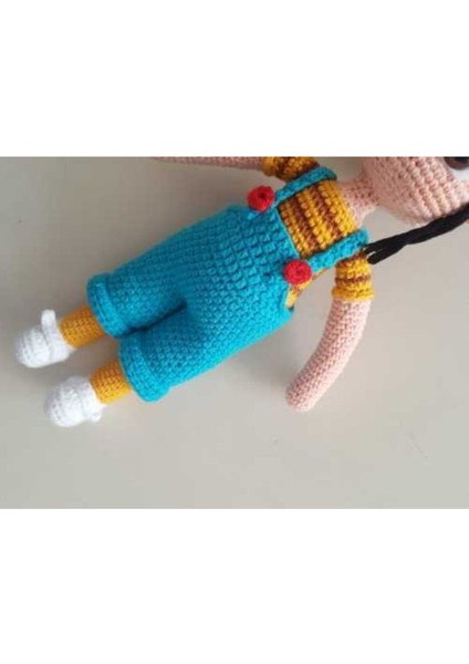 Agnes Bebek Amigurumi Organik Oyuncak 1 Adet modelleri
