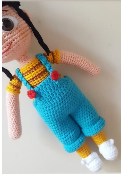 Agnes Bebek Amigurumi Organik Oyuncak 1 Adet fırsatları