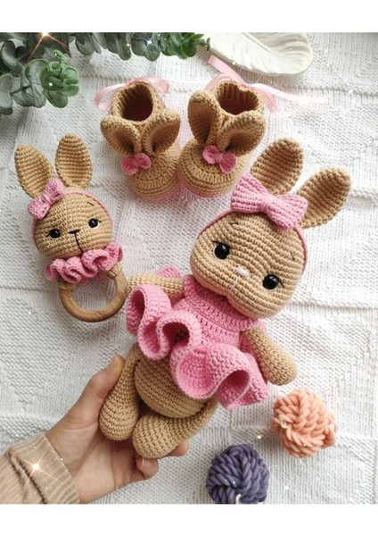Elite Amigurumi T9 Tavşan Set 1 Adet