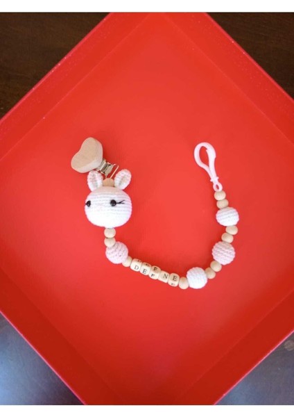 Amigurumi Örgü Uyku Arkadaşı- Çıngıraklı Diş Kaşıyıcı - Emzik Askısı Set 1 Adet fiyatları