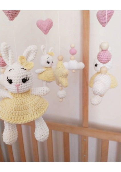 Elite Amigurumi Tavşan Dönence 1 Adet