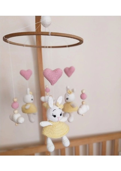 Elite Amigurumi Tavşan Dönence 1 Adet