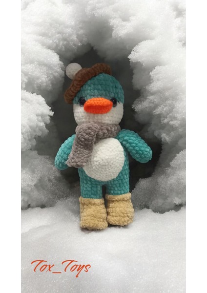Elite Amigurumi %100 El Yapımı Penguen 1 Adet