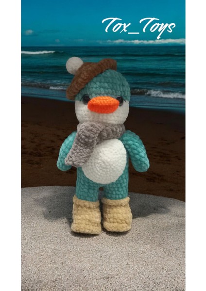 Elite Amigurumi %100 El Yapımı Penguen 1 Adet