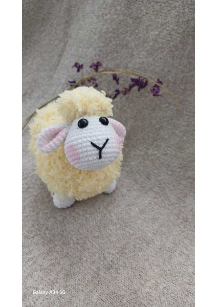 Uyku Arkadaşı Amigurumi Kuzucuk 1 Adet