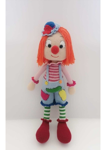 Şirin Palyaço Amigurumi Organik Oyuncak 1 Adet fiyatları