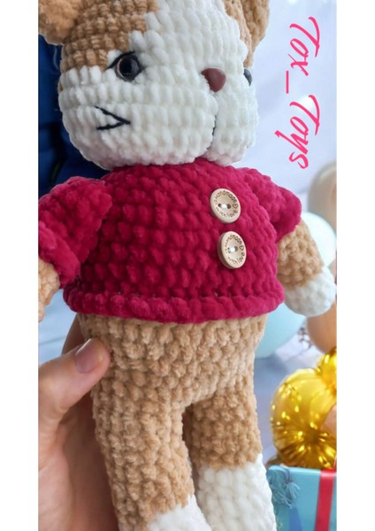Elite Amigurumi El Yapımı Sevimli Kedicik ❤️ 1 Adet
