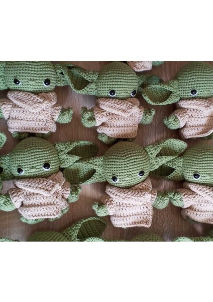 Elite Baby Yoda Amigurumi Anahtarlık 1 Adet