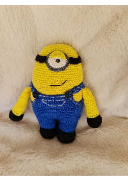 Amigurumi Oyuncak Örgü Minyonlar 1 Adet