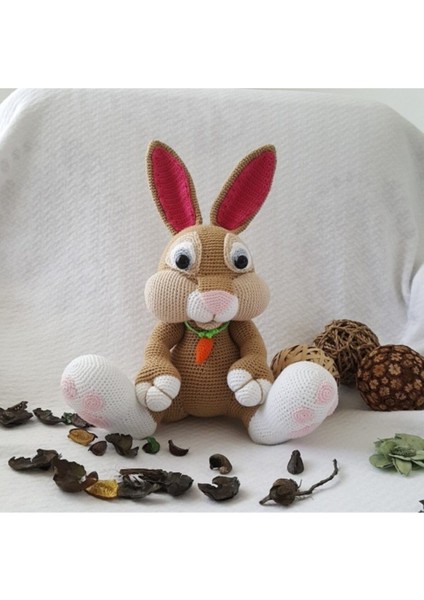 Tavşan Rabbit Amigurumi Organik Oyuncak 1 Adet