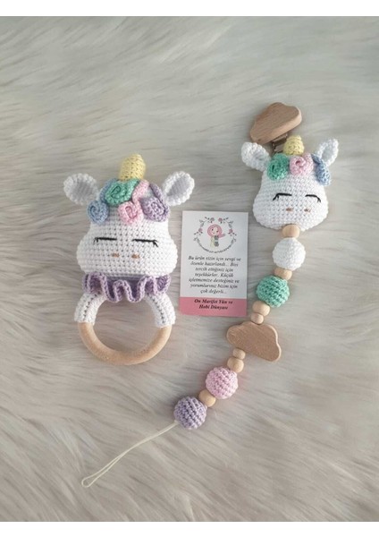 Amigurumi Organik Örgü Oyuncak Set 1 Adet