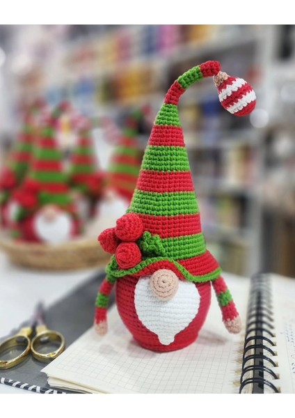 Elite Amigurumi Yılbaşı Cücesi 1 Adet