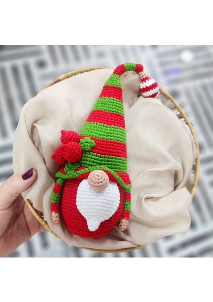 Elite Amigurumi Yılbaşı Cücesi 1 Adet