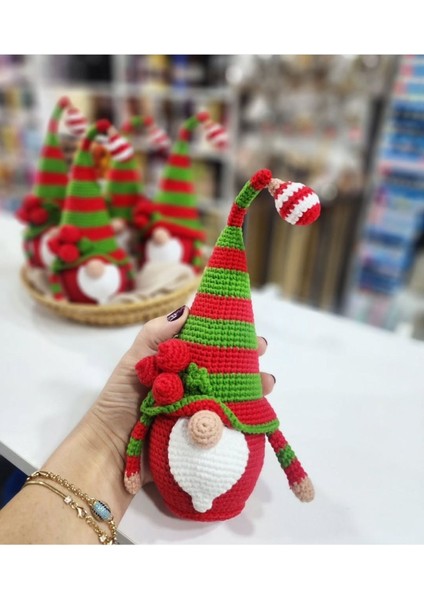 Elite Amigurumi Yılbaşı Cücesi 1 Adet