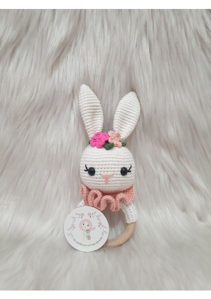 Elite Amigurumi Organik Örgü Oyuncak Çıngırak 1 Adet
