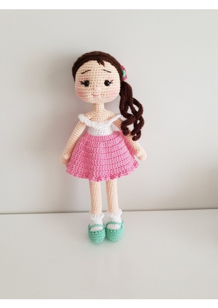Elite Rosie Doll - Amigurumi Bebek - Organik Oyuncak 1 Adet