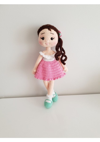 Elite Rosie Doll - Amigurumi Bebek - Organik Oyuncak 1 Adet