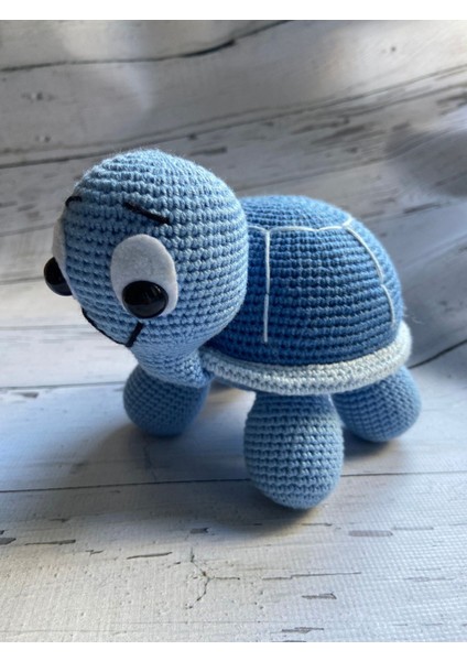 Elite Amigurumi Oyuncak Kaplumbağa Tospik 15X15 cm 1 Adet