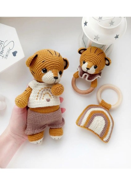 Elite Amigurumi Kaplan Gubb - 3lu Set 1 Adet