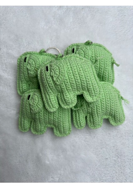 Amigurumi Fil Anahtarlık 1 Adet