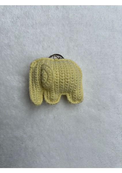 Amigurumi Fil Anahtarlık 1 Adet