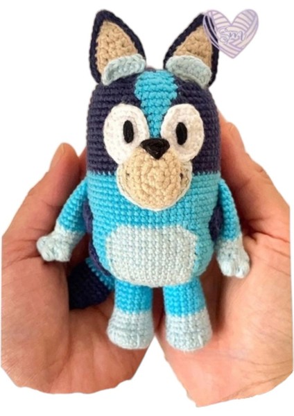 Amigurumi Oyuncak Arkadaşım Bluey 1 Adet