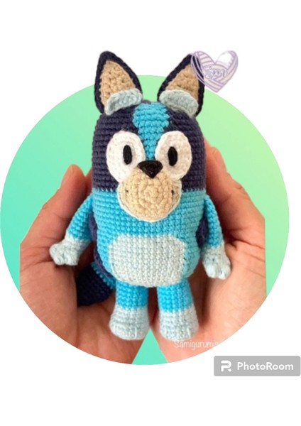 Amigurumi Oyuncak Arkadaşım Bluey 1 Adet modelleri
