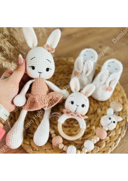 Elite Amigurumi Lena Tavsan 1 Adet