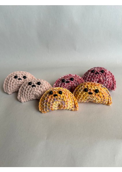 Elite Lucky Sevimli Şans Kurabiyesi Amigurumi Çalışma Arkadaşı 1 Adet