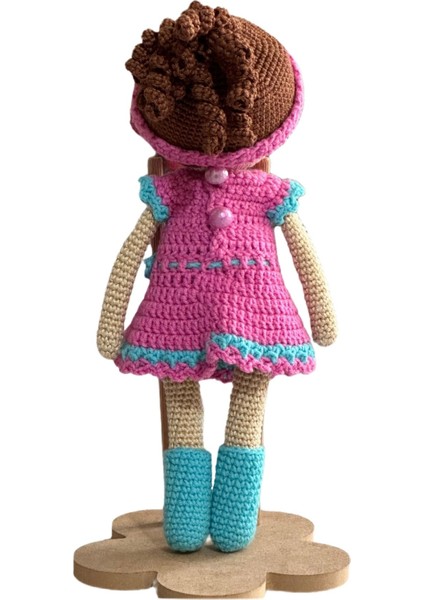 Elite Prenses Bebek Kız Çocukları Için Amigurumi Oyun ve Uyku Arkadaşı 1 Adet