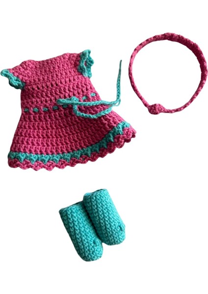 Elite Prenses Bebek Kız Çocukları Için Amigurumi Oyun ve Uyku Arkadaşı 1 Adet