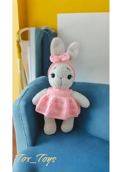 Amigurumi Oyuncak Sevimli Tavsancık 1 Adet