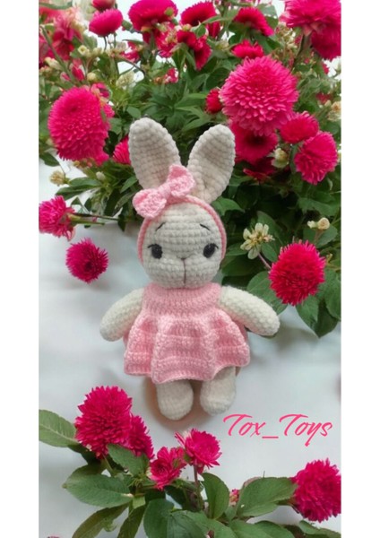 Amigurumi Oyuncak Sevimli Tavsancık 1 Adet modelleri
