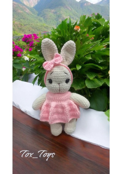 Amigurumi Oyuncak Sevimli Tavsancık 1 Adet fırsatları